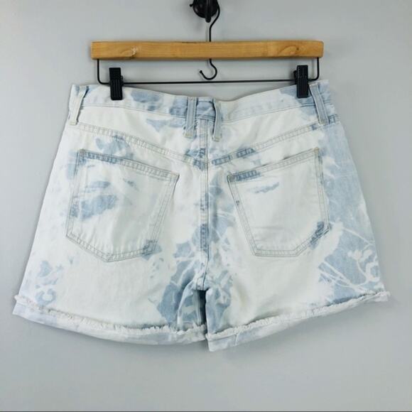 Current/Elliott The Boyfriend Rolled Short in Open Sky Sz 29 - Picture 4 of 8